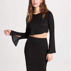 NWT Rumer Tucker Crop Top